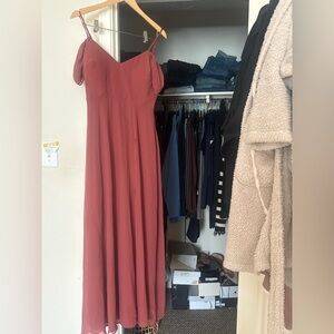Birdy Grey Red Sleeveless Sweetheart Gown